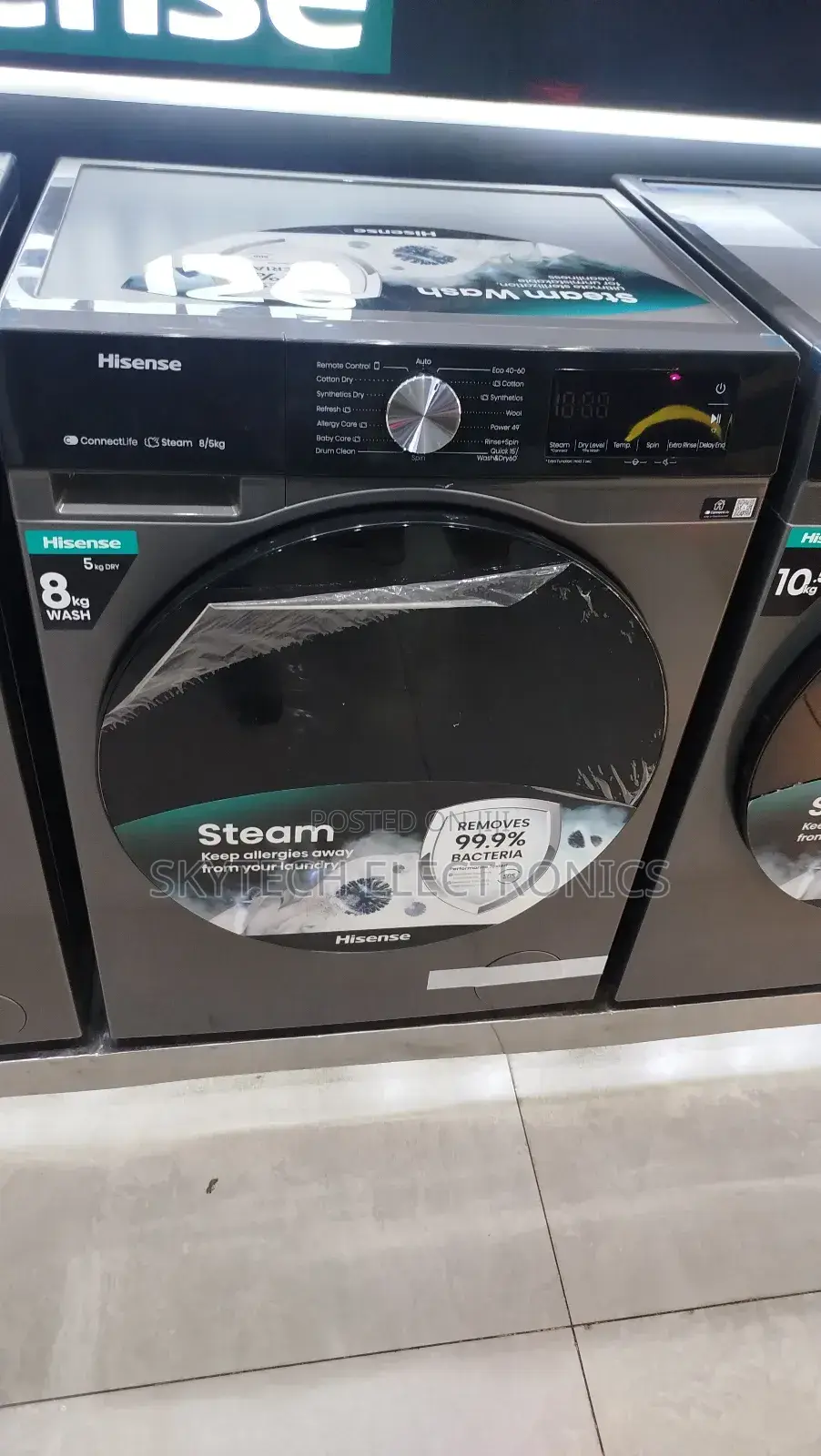 Hisense 8/5kgs Fully Automatic Wash and Dryer
