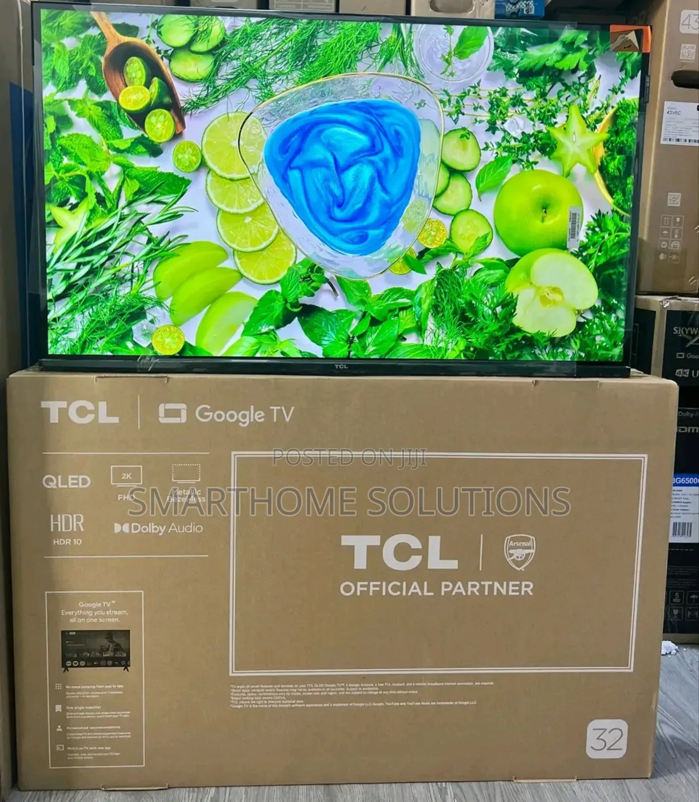 Smart Google Qled Tv Tcl 32inch
