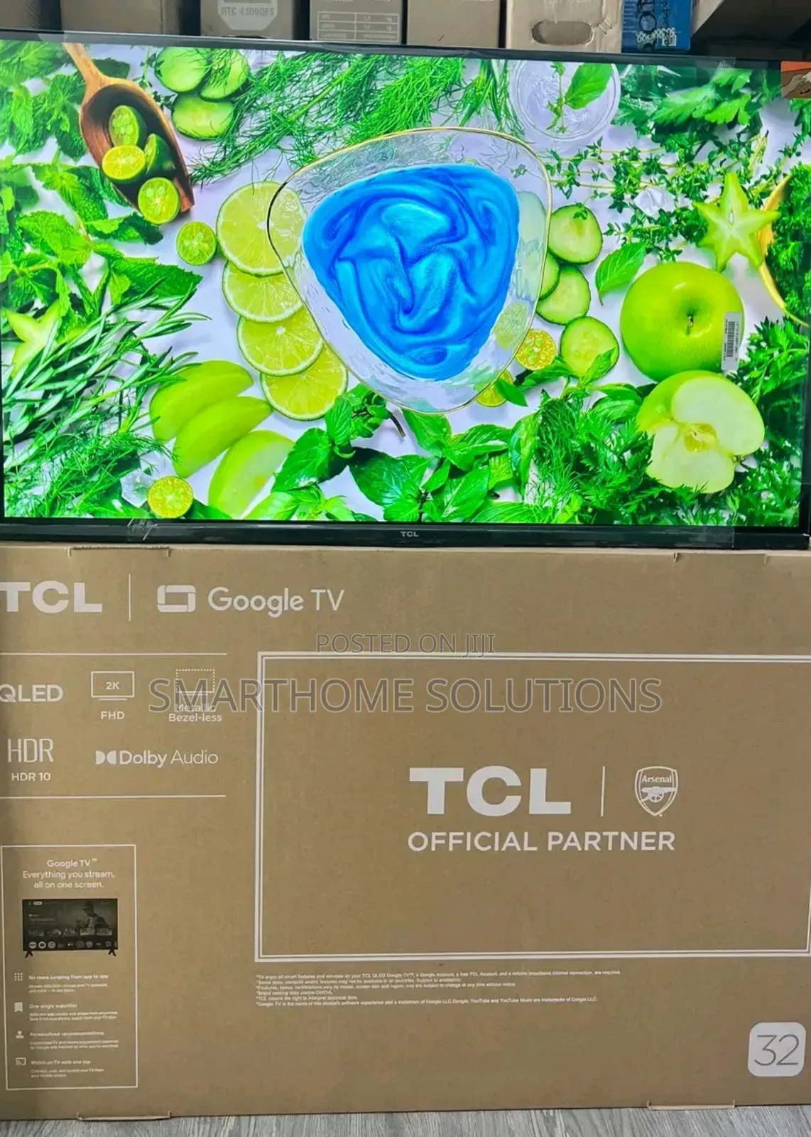 Smart Google Qled Tv Tcl 32inch