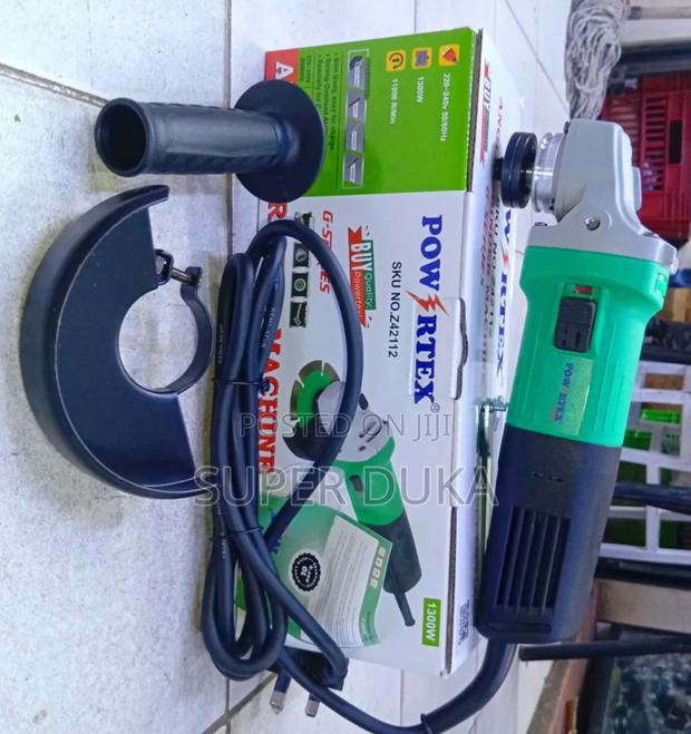 Powertex 1300w Angle Grinder. Powertex 4.5 Inch Grinder
1300 Watts.