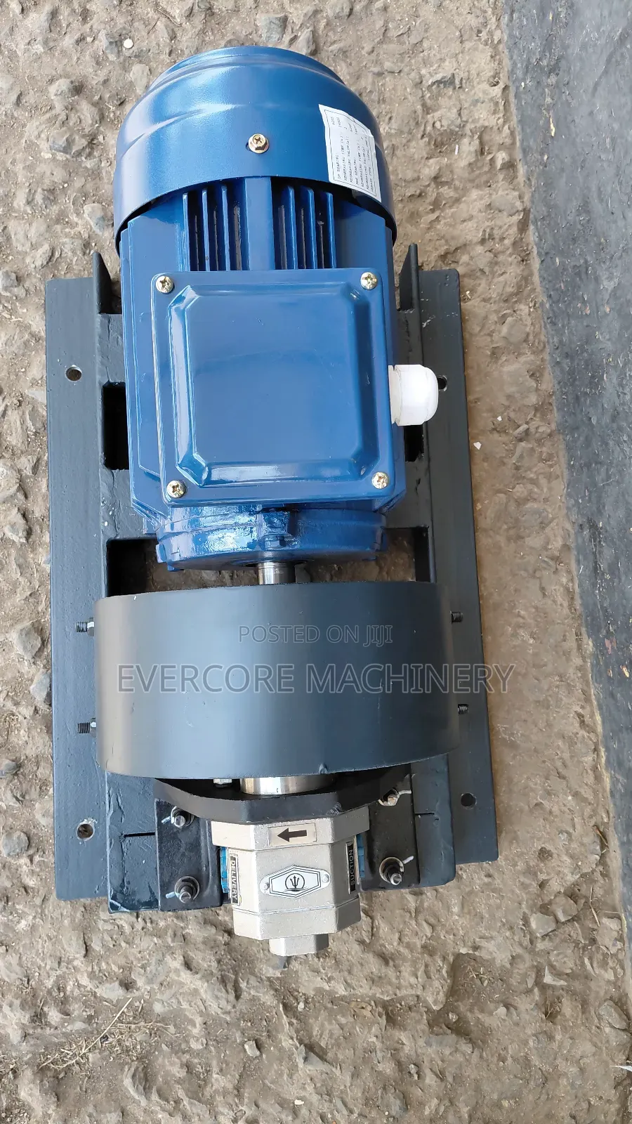 Heavy Duty Viscous Fluid Pump 3⁄4inch 2hp Motor Three Phase.