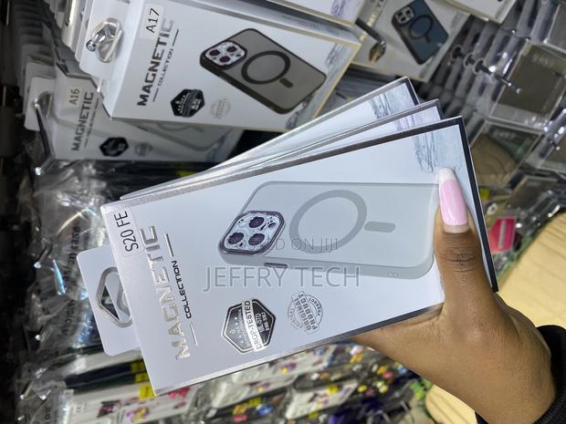 Jprotect Magnetic Case for Samsung Galaxy S20 Fe - Transparent - thumbnail 3