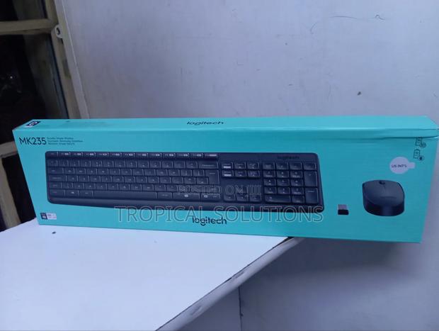 Mk235 Logitech Combo Keyboard and Mouse Mk235 Available - main view