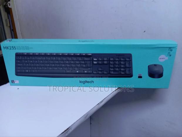 Mk235 Logitech Combo Keyboard and Mouse Mk235 Available - thumbnail 3