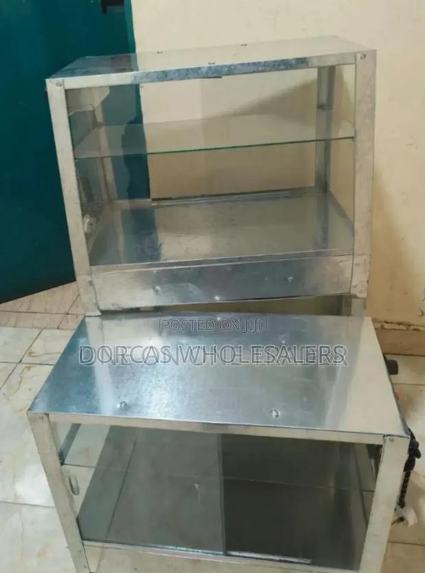 With Electric Lights Chips Warmer - main view