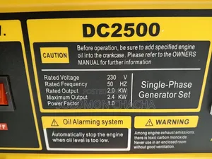 Japan Daichi 2.4kva Gasoline Generator Low Noise