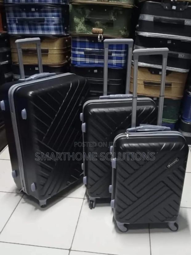 3in1 Unbreakable Luxurious Rubber Suitcase - main view