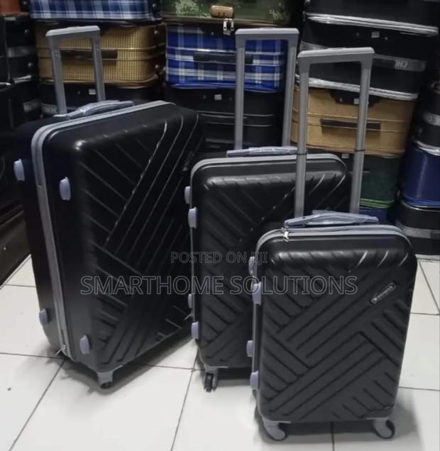 3in1 Unbreakable Luxurious Rubber Suitcase - thumbnail 2