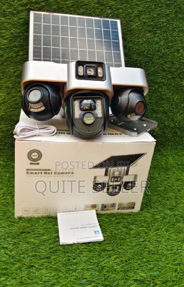 Triple Lens 4g Solar PTZ Camera Reliable Off-Grid Use