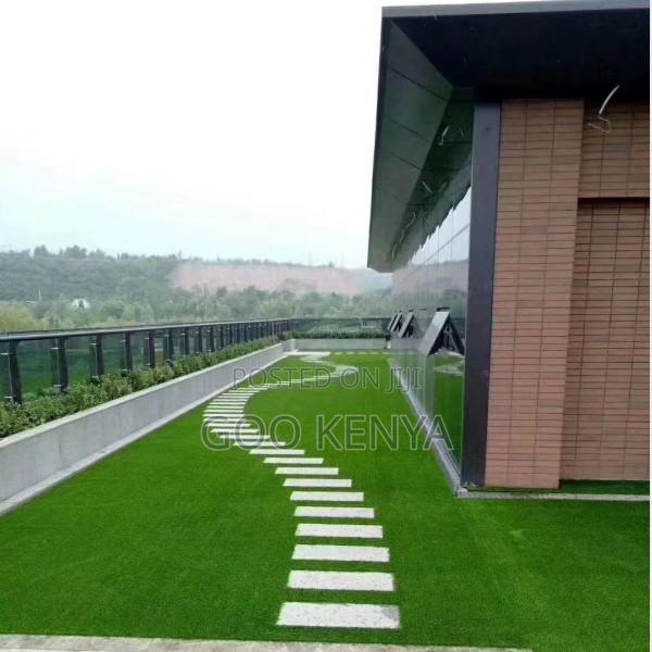 Outdoor Carpet; Green Synthetic Lawn for Mini Football Field - thumbnail 4
