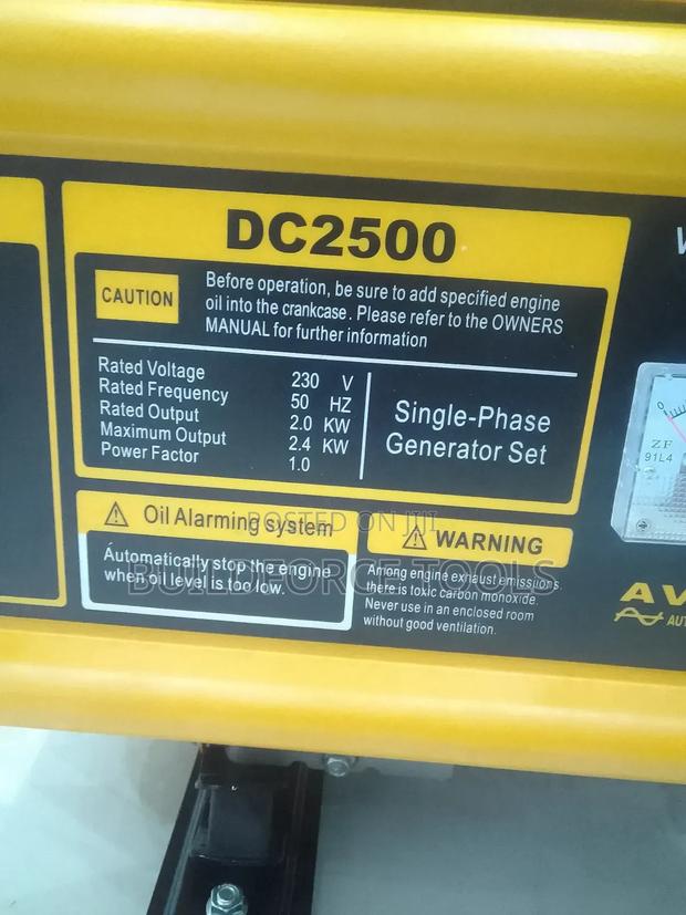 Daichi Japan Dc2500 2.4kw Generator - thumbnail 3