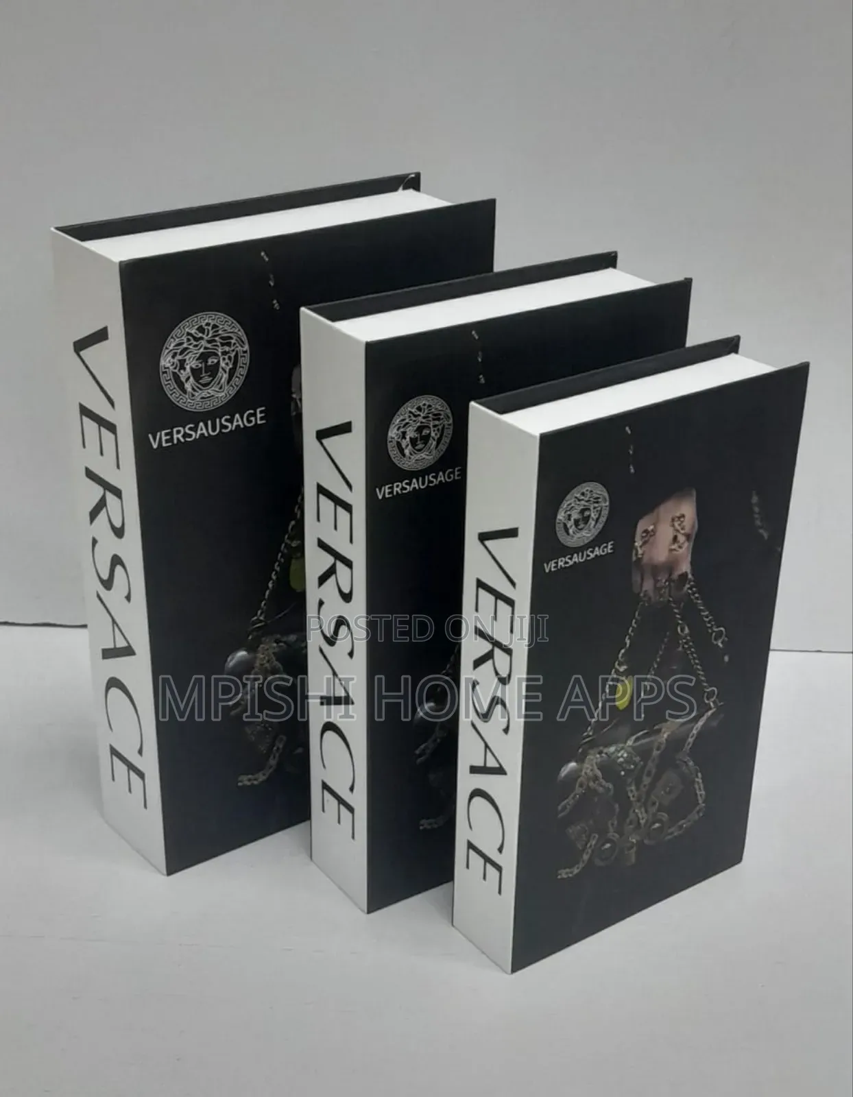 3 in 1 Hard Gloss Decor Books
