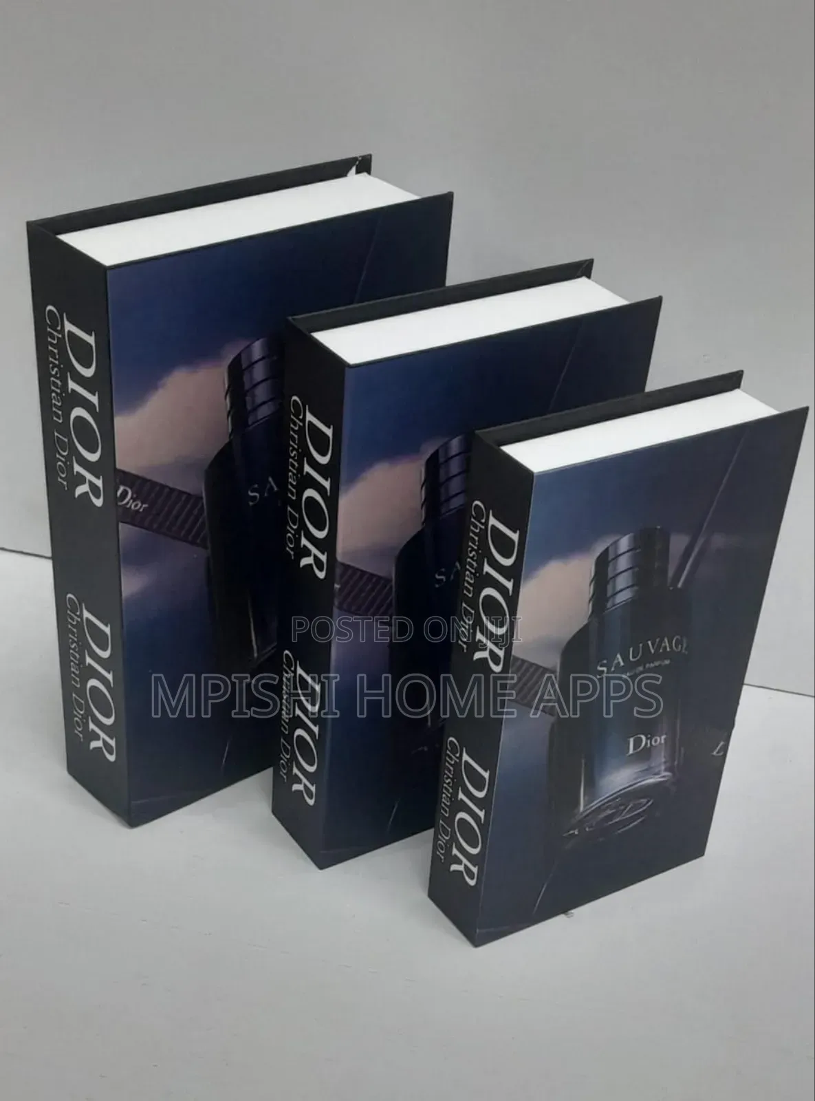 3 in 1 Hard Gloss Decor Books