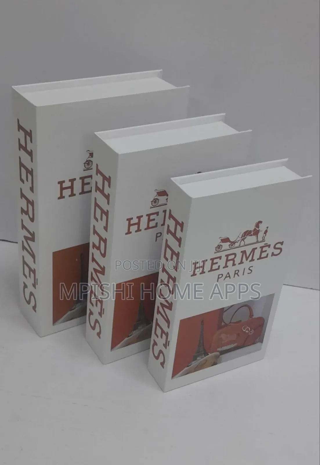 3 in 1 Hard Gloss Decor Books