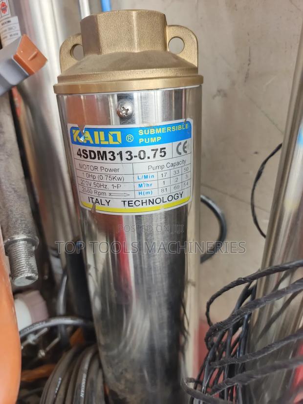 Kailo 1hp Submersible Pump 81m Head - main view