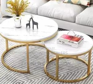 MDF Marble Effect Coffee Table