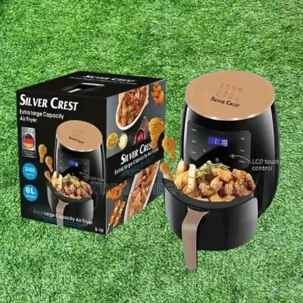 Silvercrest 6 Litres Air Fryer 2400w Digital Touch Screen Cooker