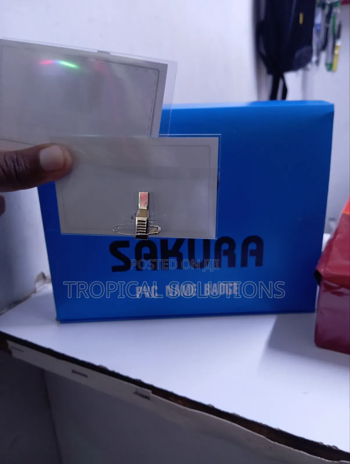 Sakura PVC Name Badge Available