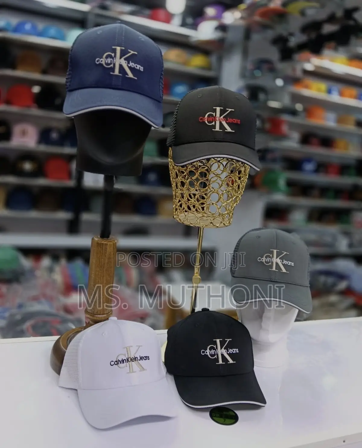 Calvin Klein / Nike Baseball Caps in Stock