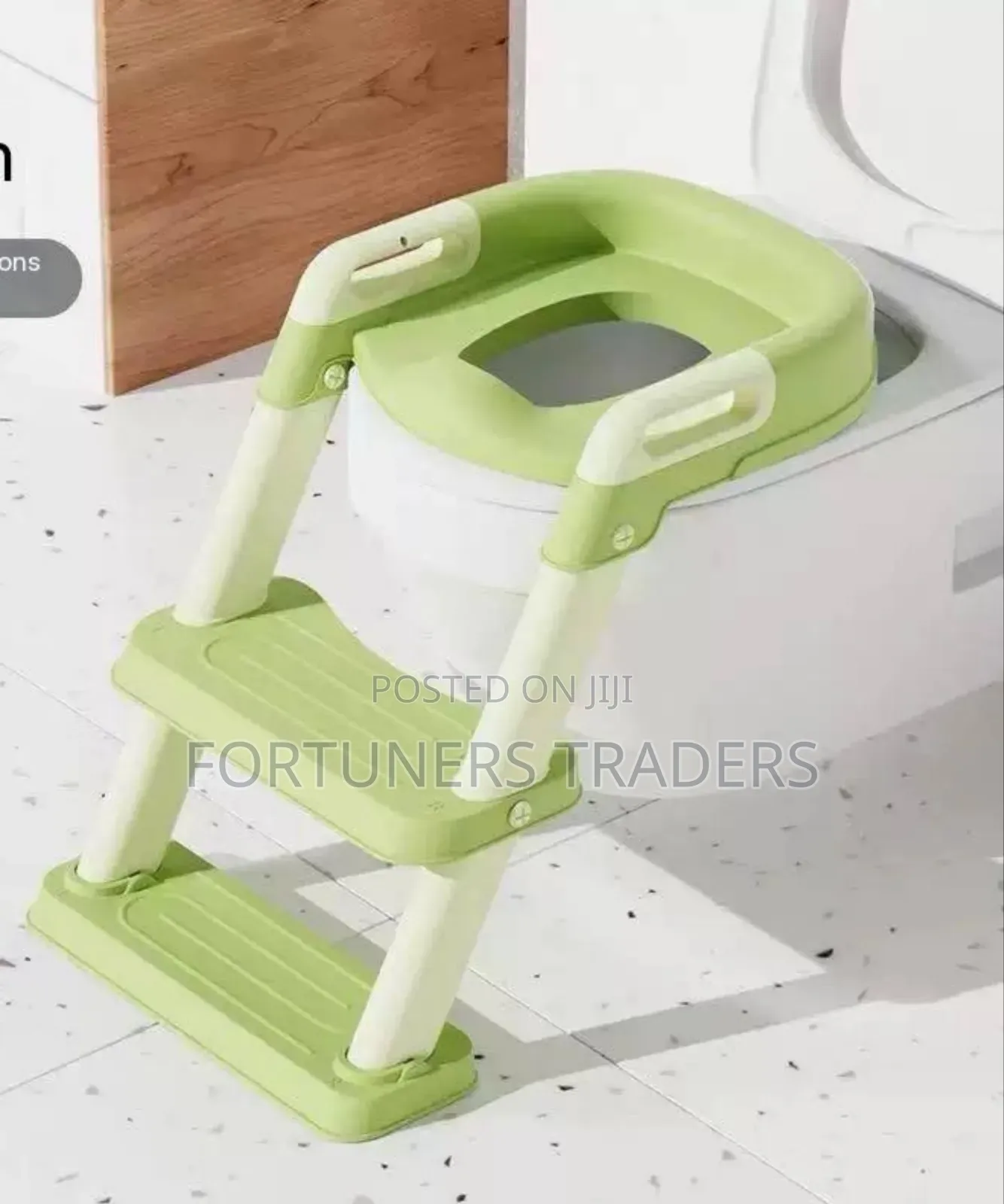 2-in-1 Portable Step Ladder Toilet Training Potty