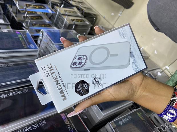 Maclen Samsung Galaxy S21fe 5g Magnetic Transparent Case - thumbnail 3