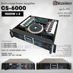Cs 6000 Peavy Power Amplifier