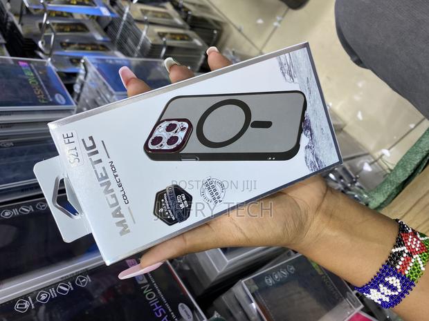 Maclen Samsung Galaxy S21fe 5g Magnetic Transluscent Case - thumbnail 2