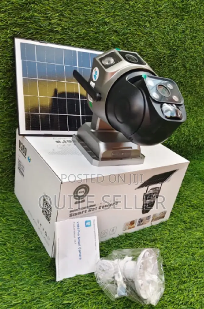 4g Solar Powered PTZ Camera, Wireless Outdoor Camera,360° Pan Tilt .