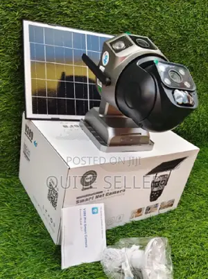 4g Solar Powered PTZ Camera With Full Color Night Vision