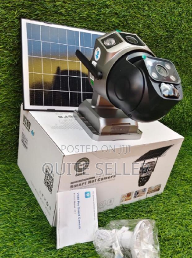4g Solar Powered PTZ Camera With Full Color Night Vision - main view