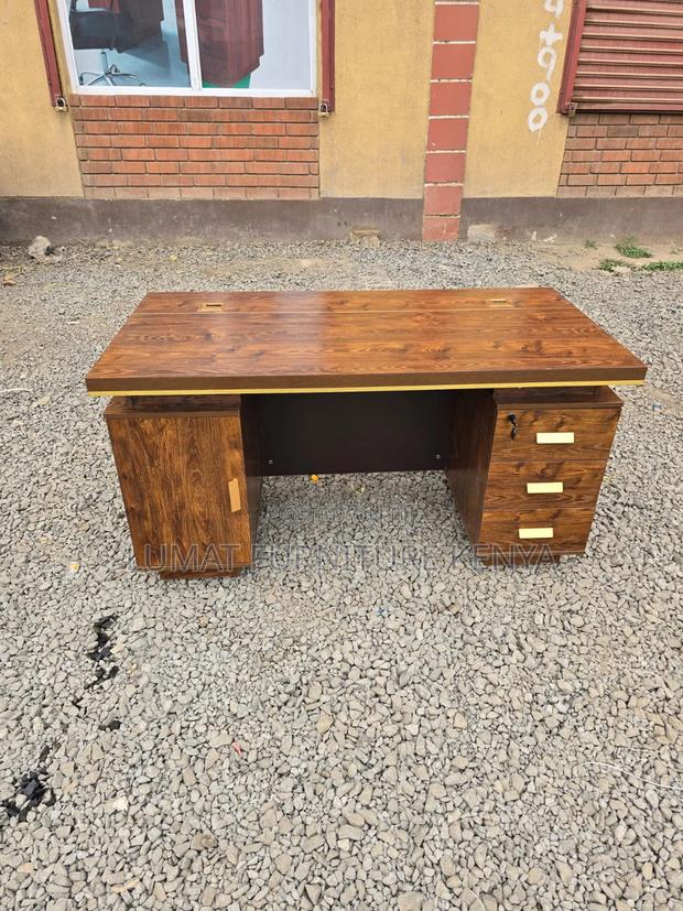 Office Desk With Drawers 1.4m - thumbnail 3