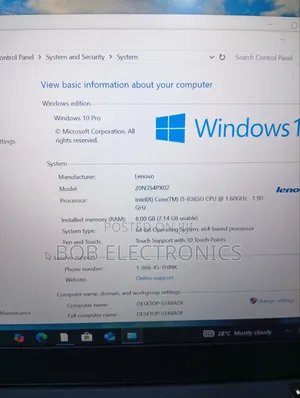 Laptop Lenovo Thinkpad T490s 8GB Intel Core i5 SSD 256GB