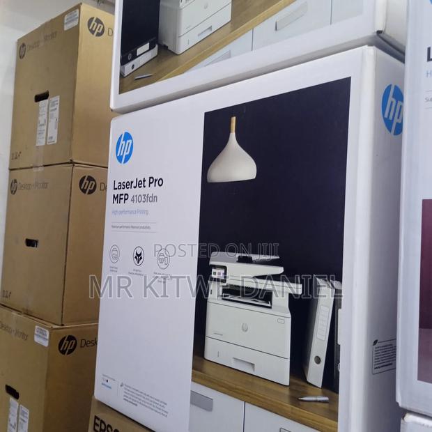 Hp Laserjet Pro MFP 4103fdn Printer - thumbnail 3
