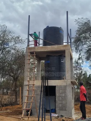 Water Tank Platform And Solar Structure