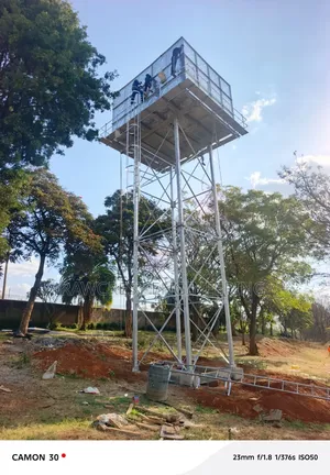 Steel Tower Fabrication And Installation