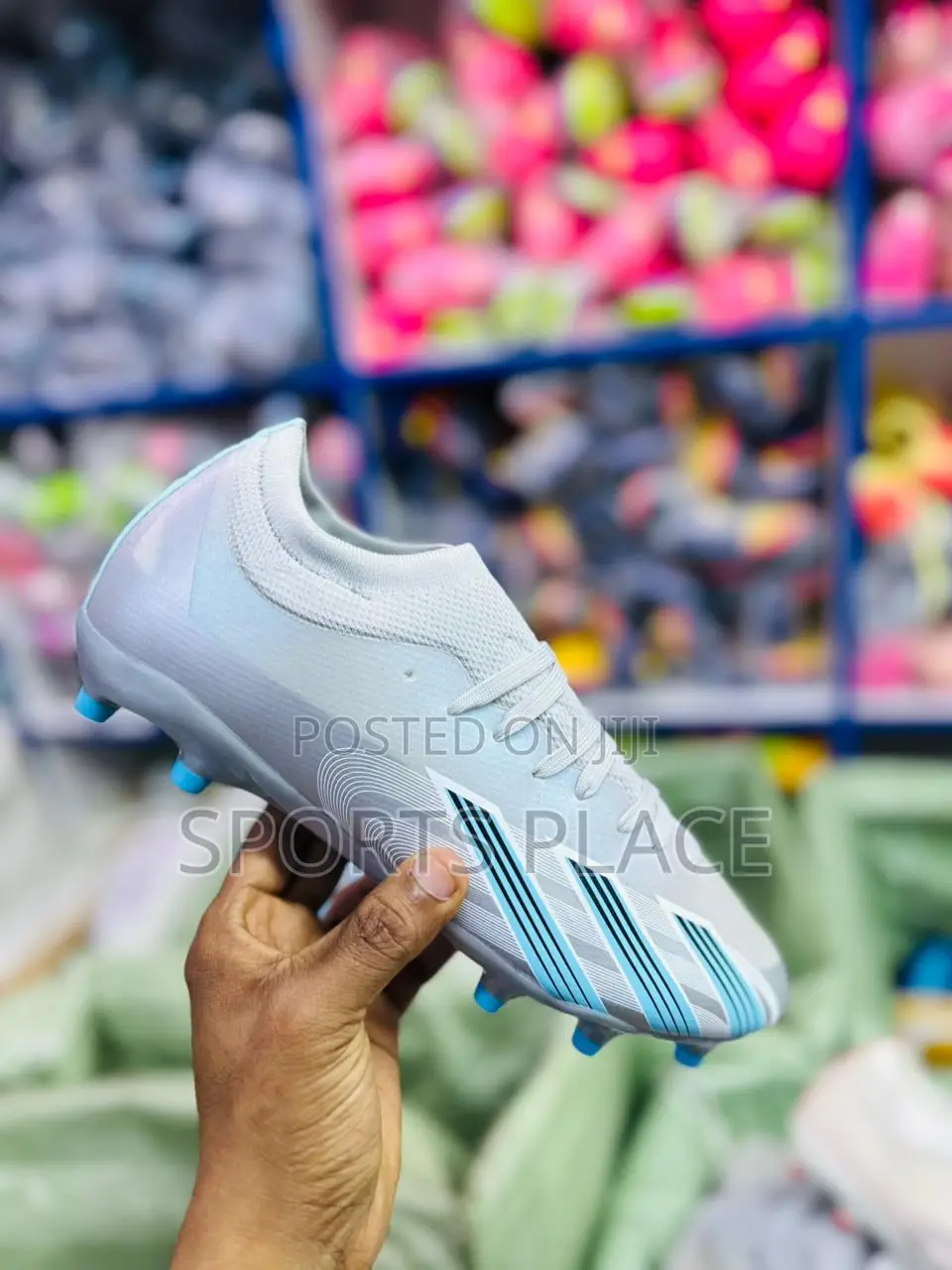 Adidas Football Grey Soccer Boots