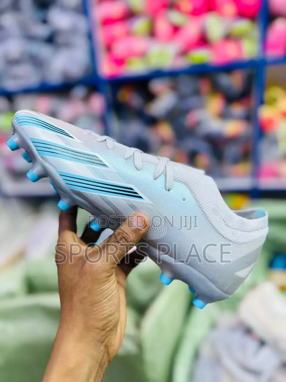 Adidas Football Grey Soccer Boots
