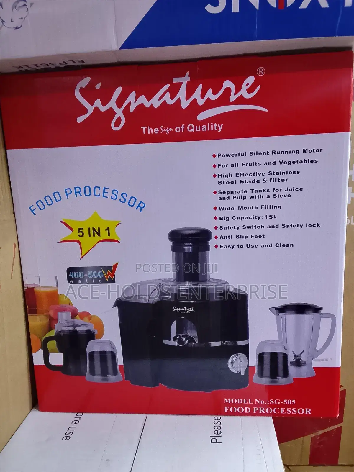 Signature Food Processor 5in1