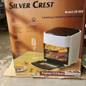 Jd 989- Model 15litres Silver Air Fryer