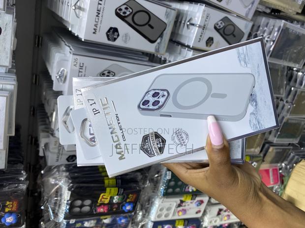 Fntcase for iPhone 17 Clear Magnetic Transparent Phone Cases - thumbnail 3