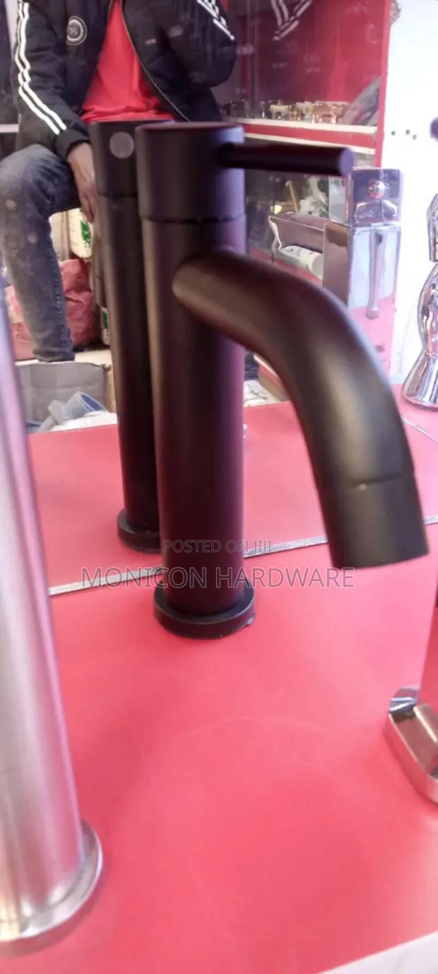 Pillar Tap(For Hand Wash Basin)Black - main view