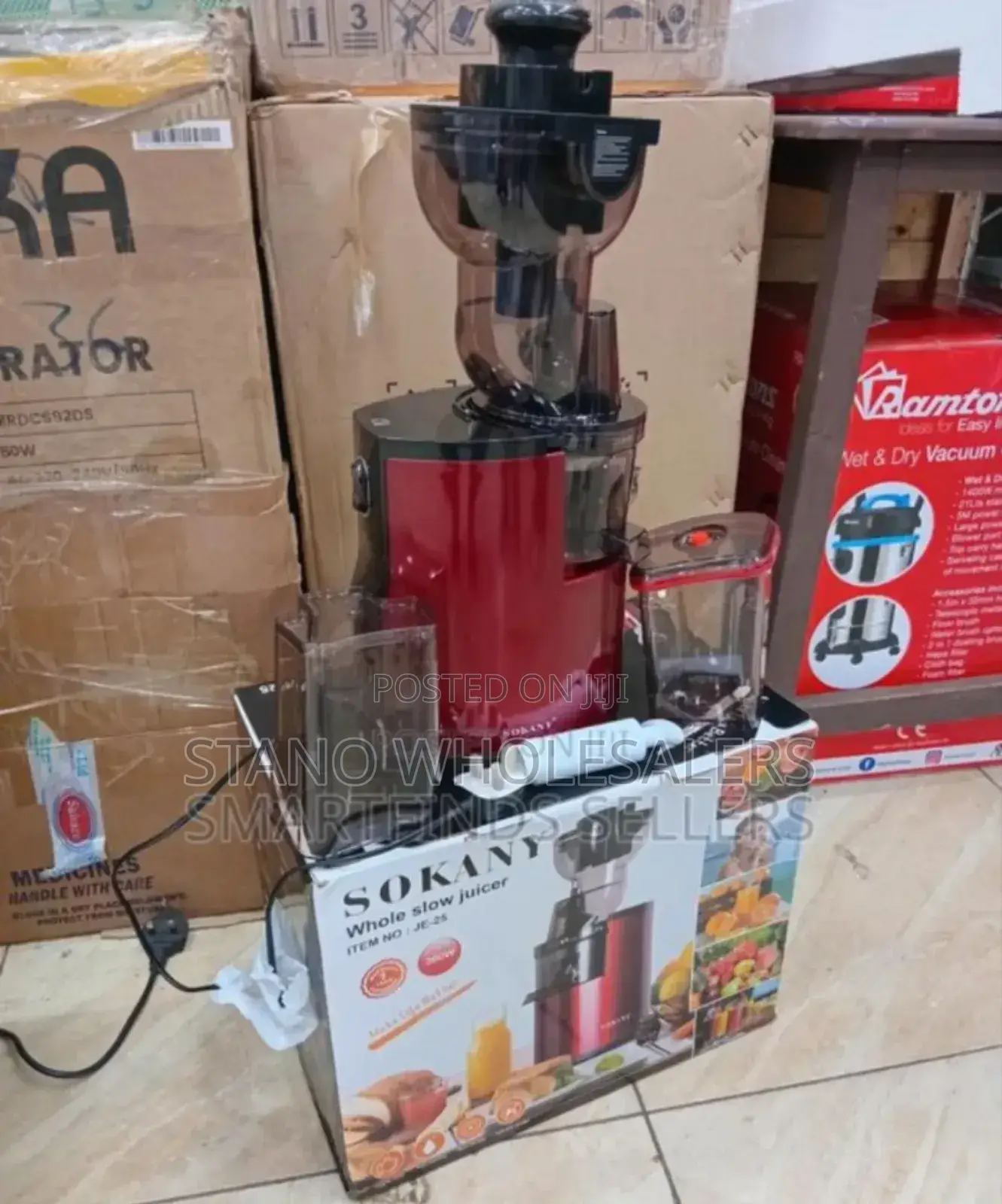 With 1year Warranth - Sokanny Slow Juicer