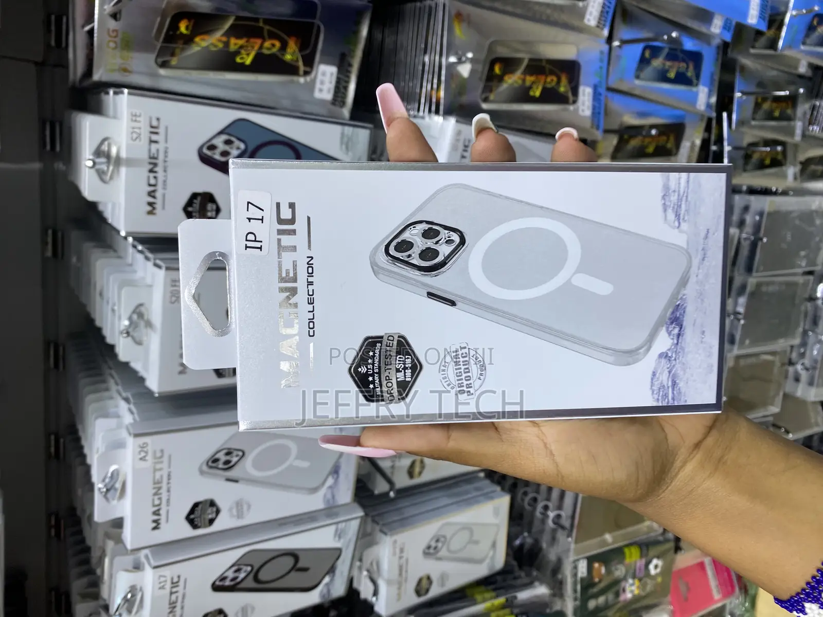 Elago for iPhone 17 Case, Magnetic Hybrid Transparent