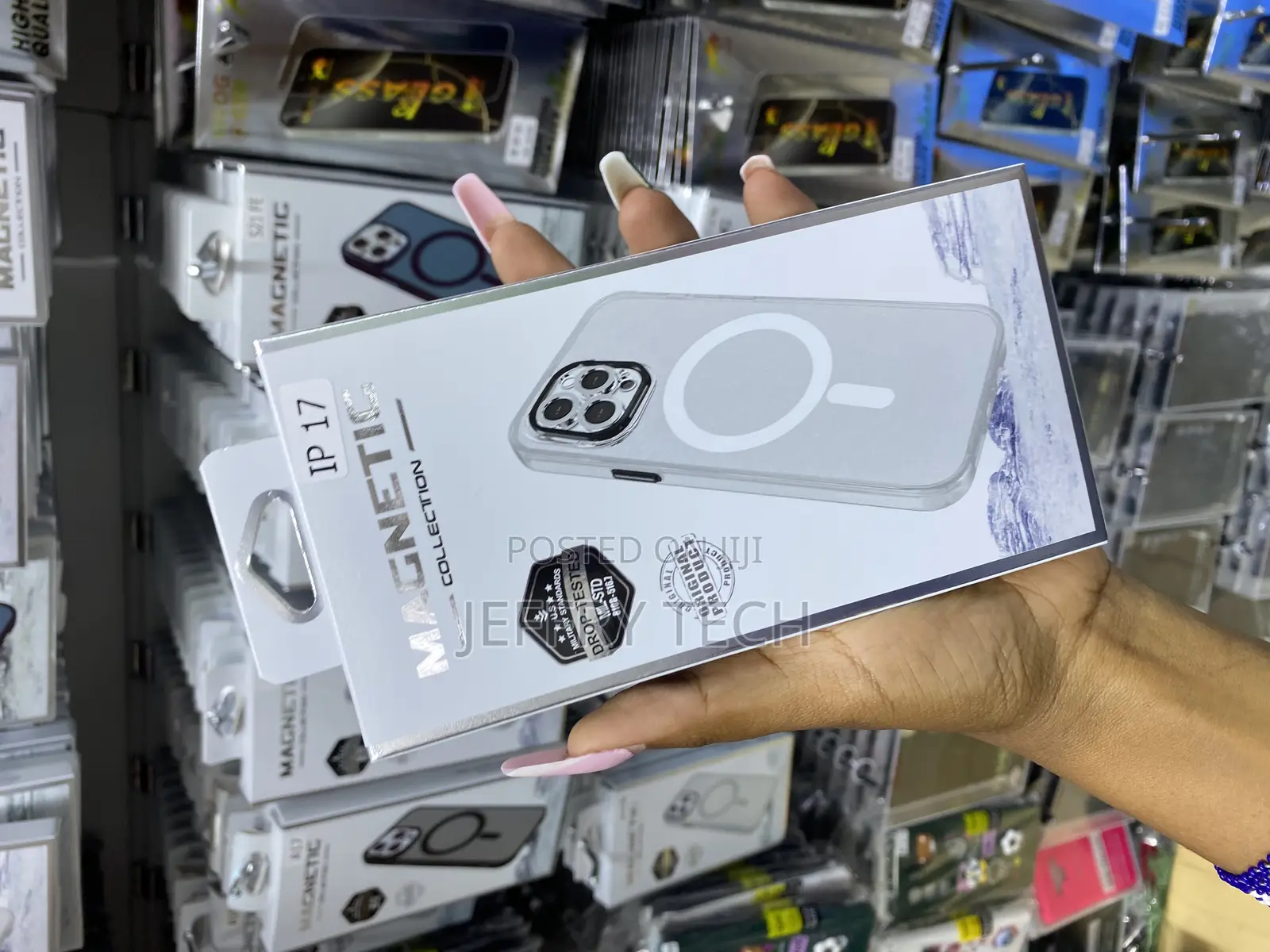 Elago for iPhone 17 Case, Magnetic Hybrid Transparent