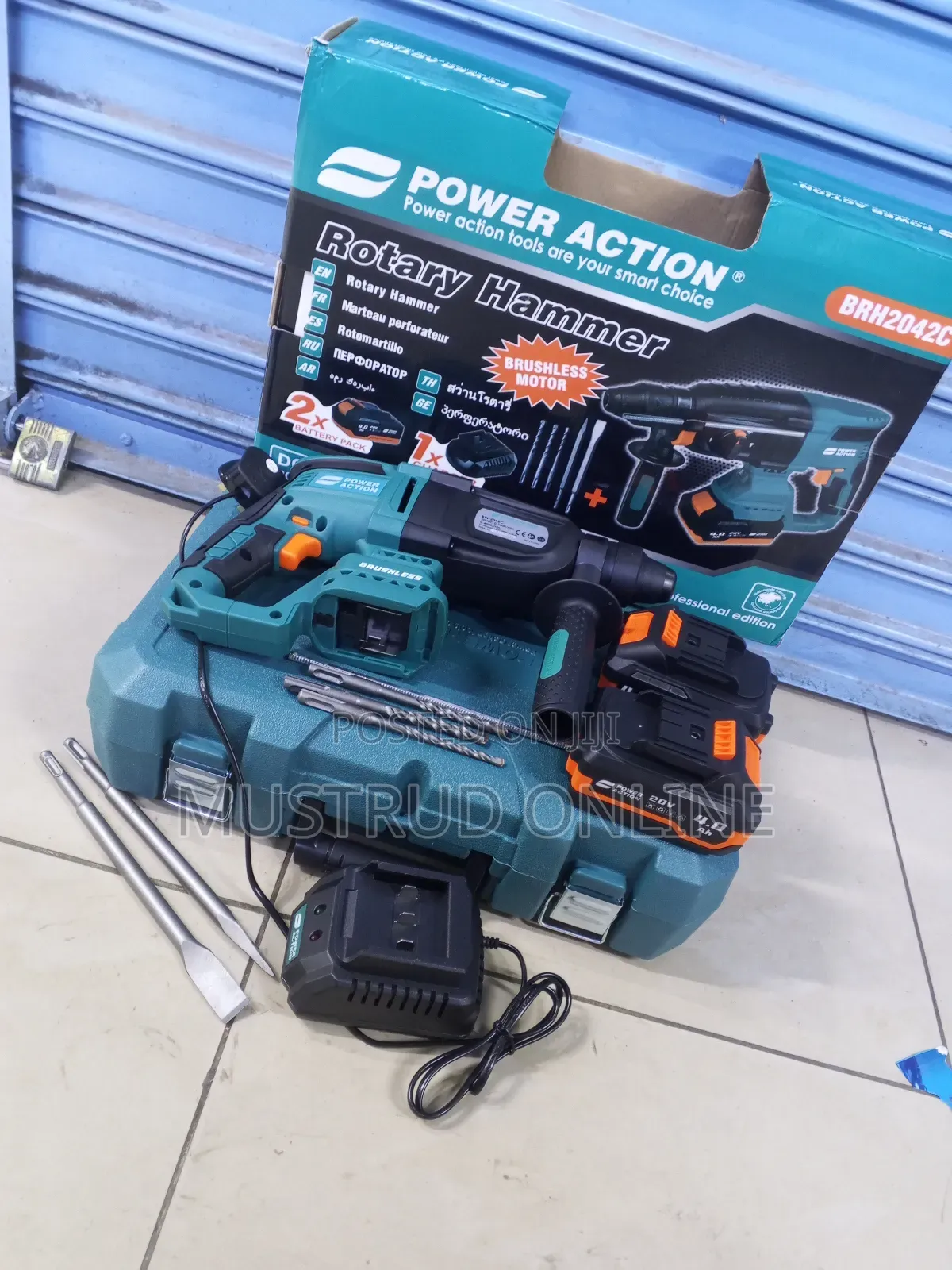Power Action Cordless Rotary Hammer 20volts