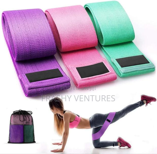 3 Pc's Hip Band Resistance Bands ( 3 Weights - main view
