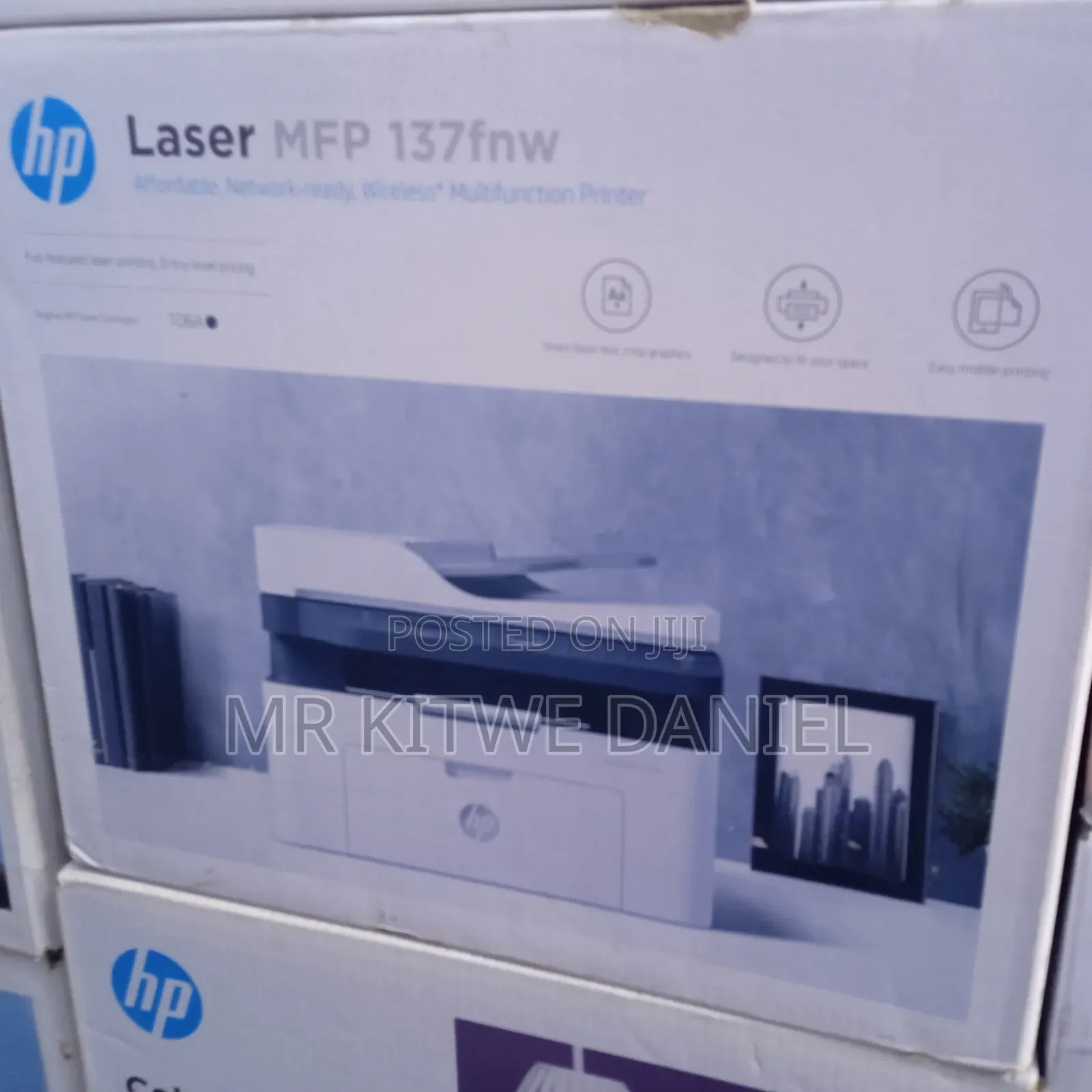 Hp Laser MFP 137fnw Printer