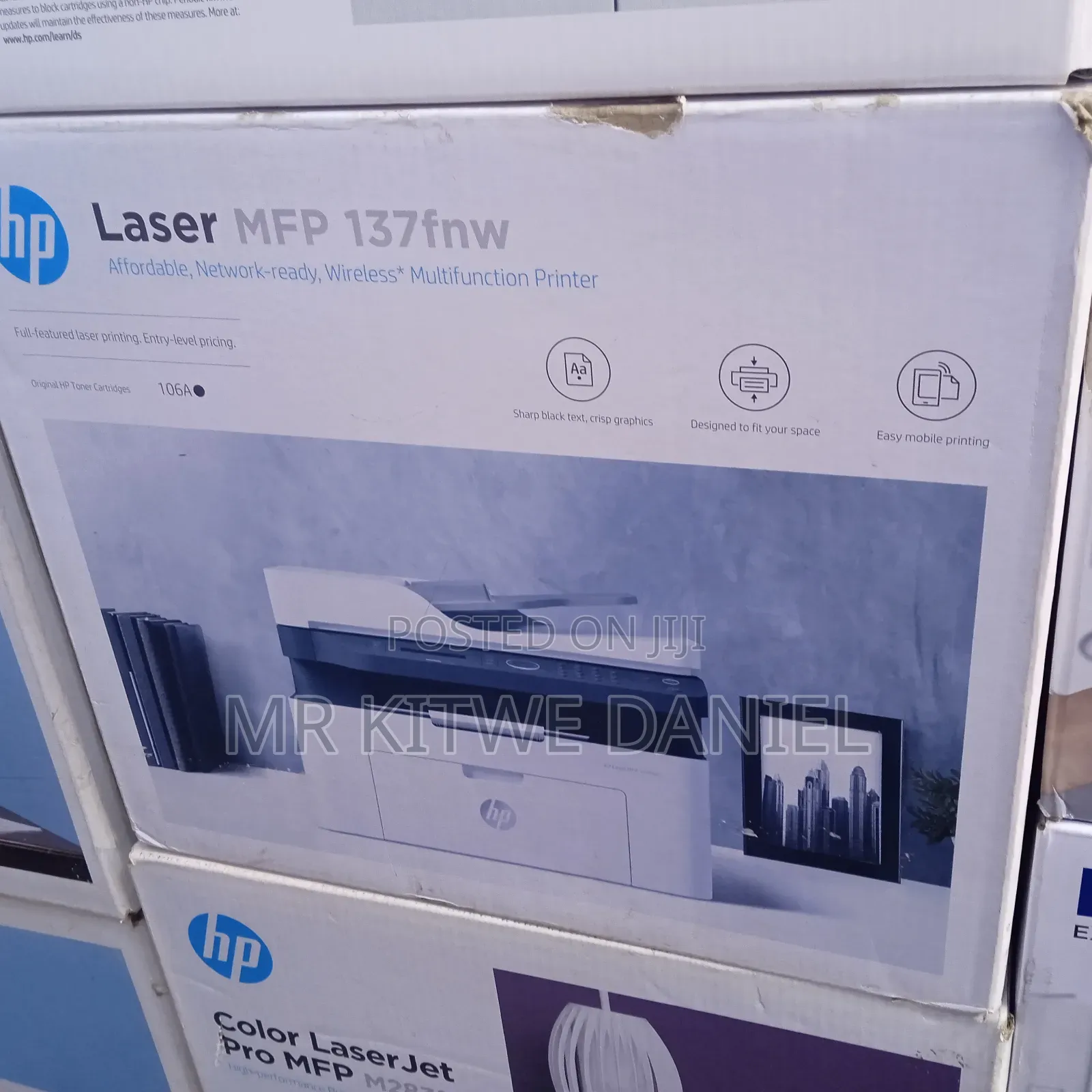 Hp Laser MFP 137fnw Printer