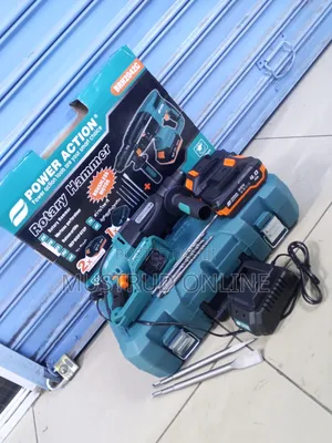 Rotary Hammer Power Action Cordless 20v Batteries