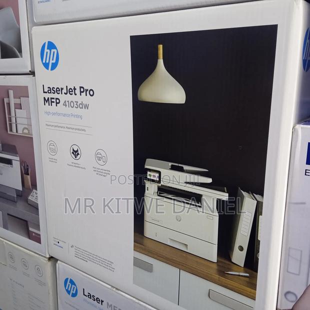Hp Laserjet Pro MFP 4103dw Printer - thumbnail 4